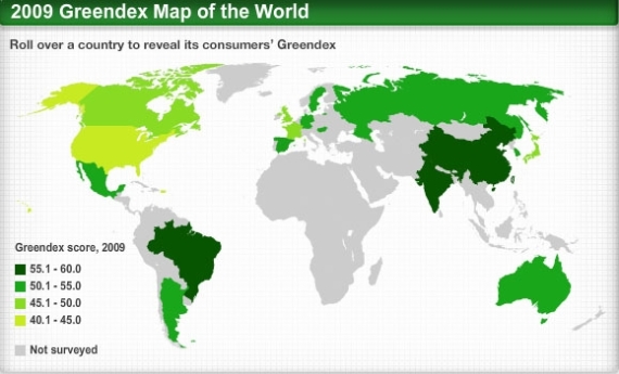 Greendex, índice que mede a adesão aos hábitos ambientalmente sustentáveis